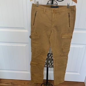 RALPH LAUREN CARGO STYLE TROUSER IN BROWN Sz 12 NWOT